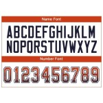 Custom Orange Navy-White Mesh Drift Fashion Football Jersey Custom Orange Navy-White Mesh Drift Fashion Football Jersey