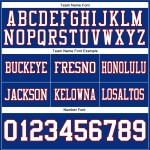 Custom Royal White-Red Mesh Authentic Football Jersey Custom Royal White-Red Mesh Authentic Football Jersey