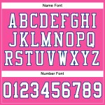 Custom Pink White-Royal Mesh Authentic Football Jersey Custom Pink White-Royal Mesh Authentic Football Jersey